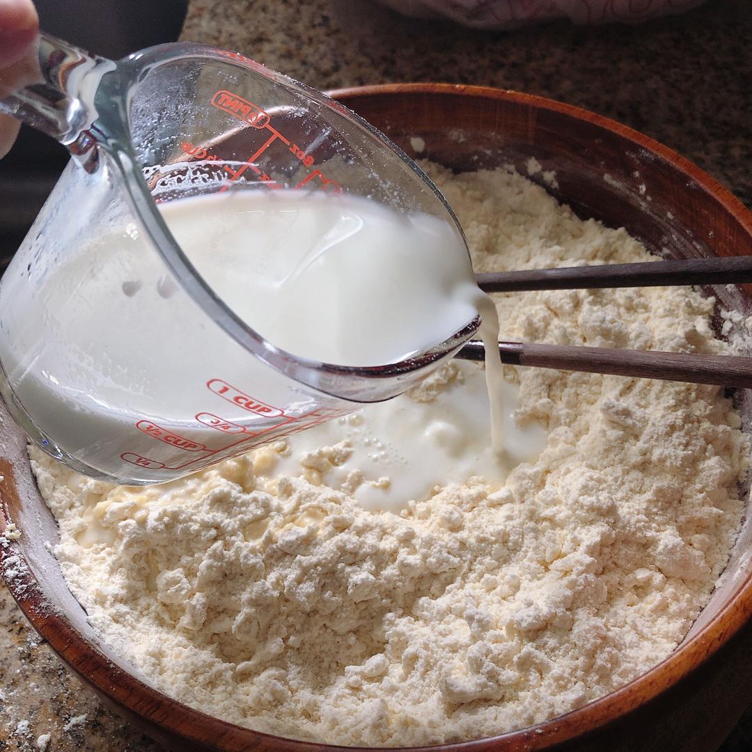 纯奶手撕吐司的做法 步骤1