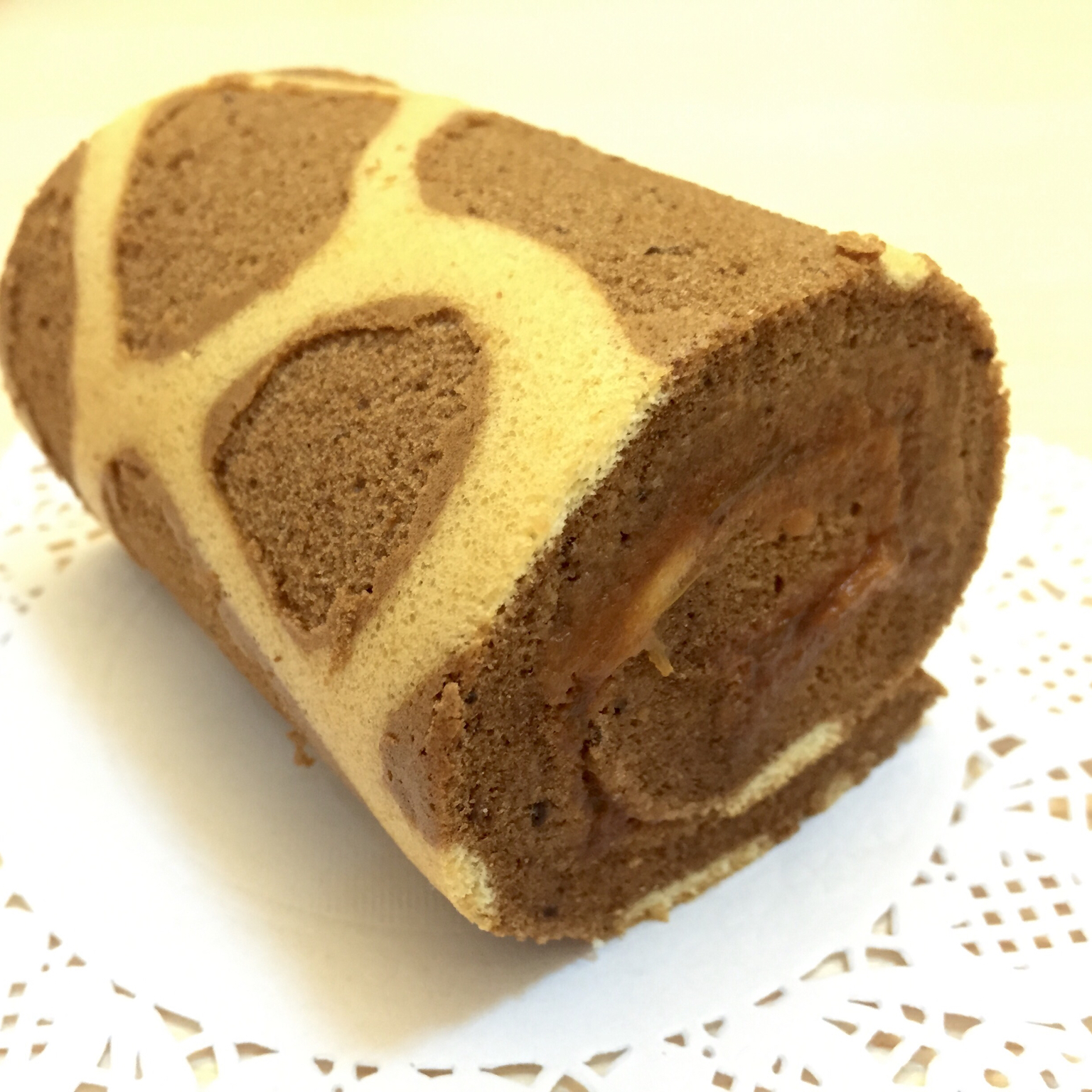 最详细·长颈鹿蛋糕卷