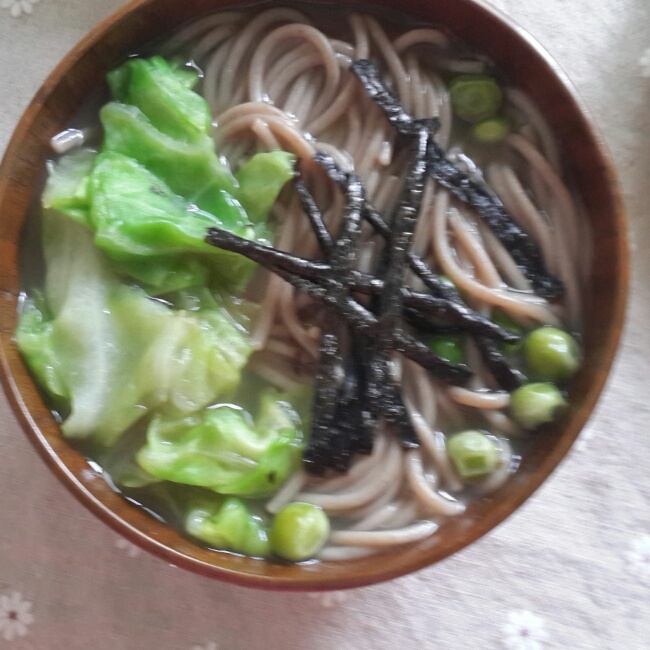 味噌荞麦面
