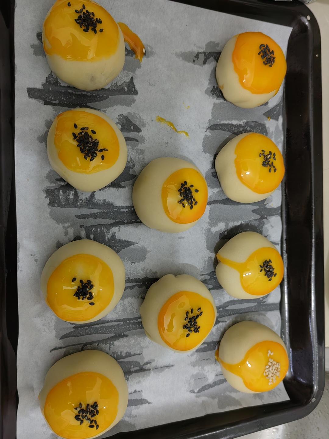 超简单 免揉 酥掉渣的蛋黄酥(超详细附全程视频)不破酥『万能酥皮』