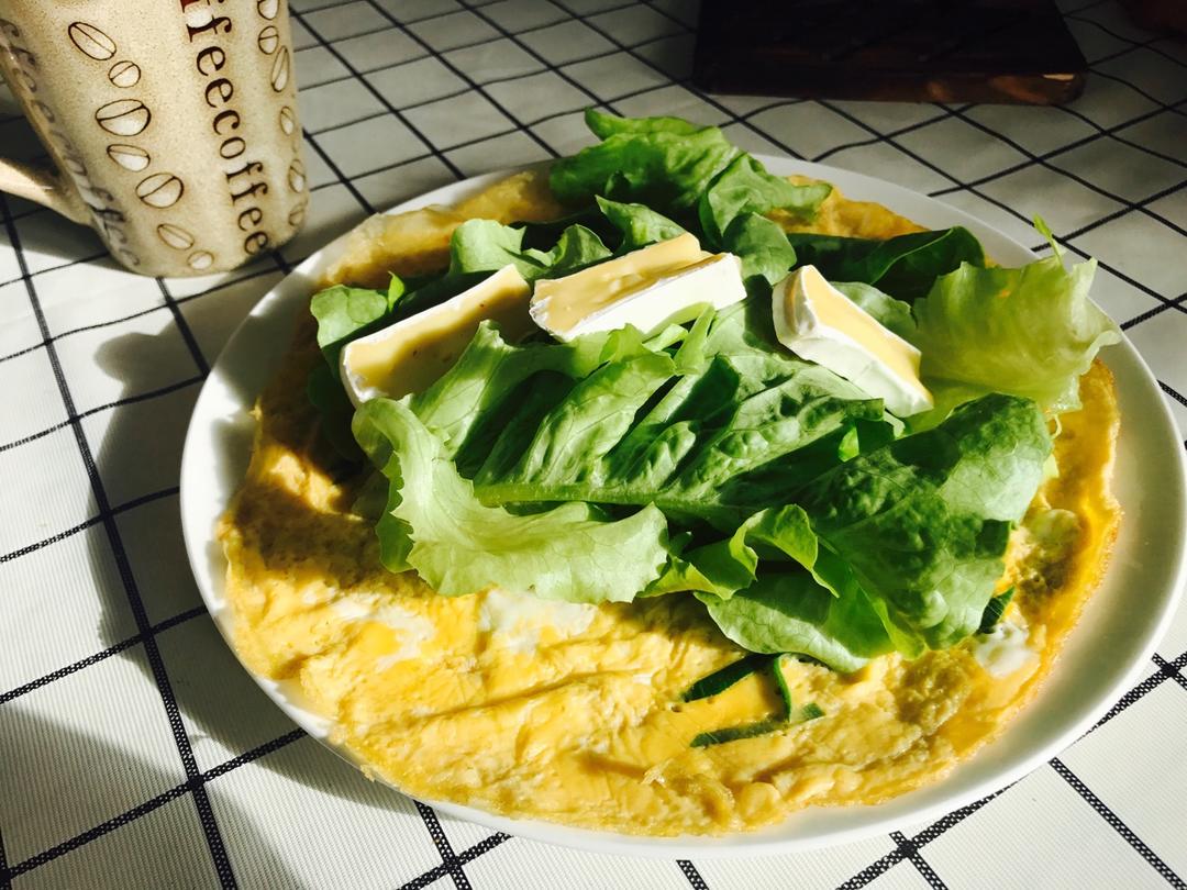 【低碳生酮】生菜芝士卷饼