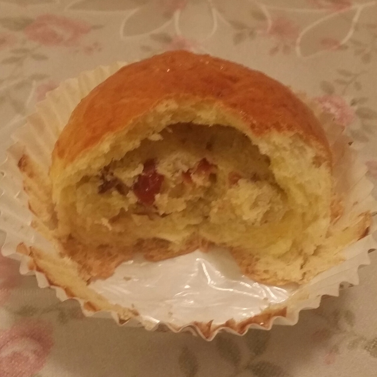 蔓越莓奶酥面包