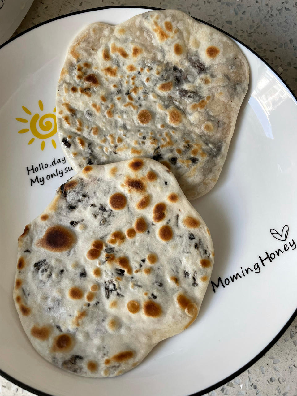 梅干菜肉饼（平底锅煎和烤箱烤两种吃法）