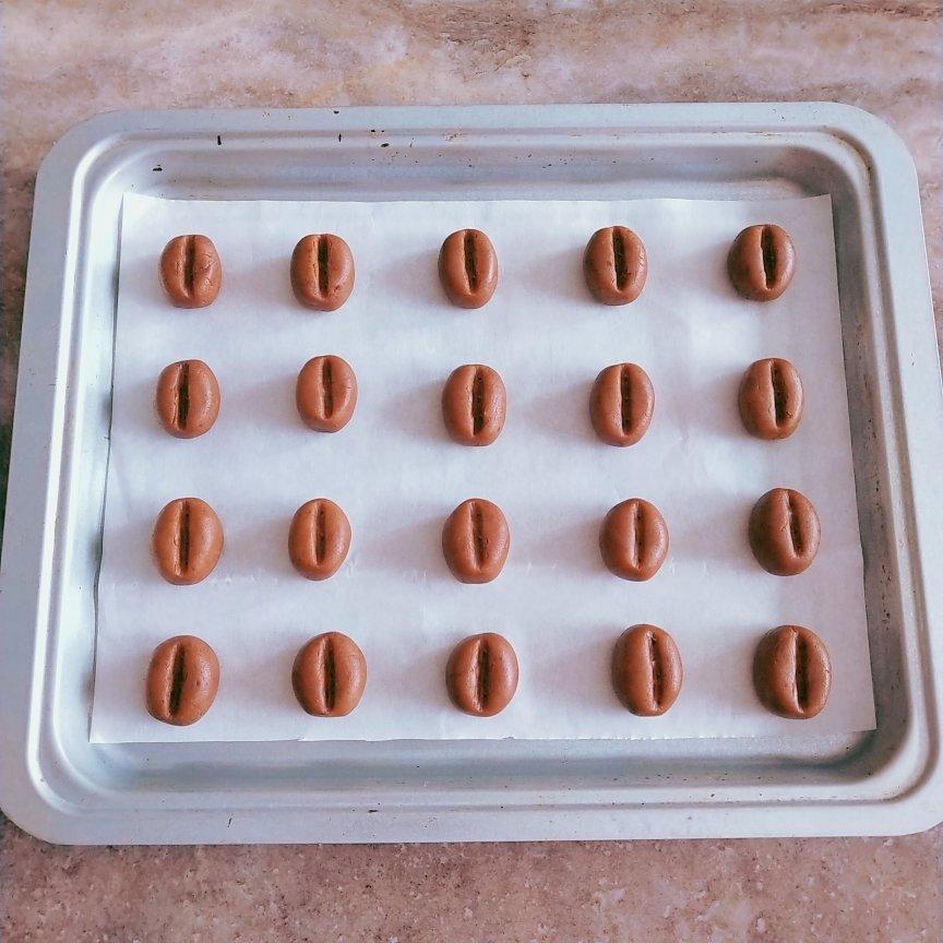 咖啡豆豆饼干
