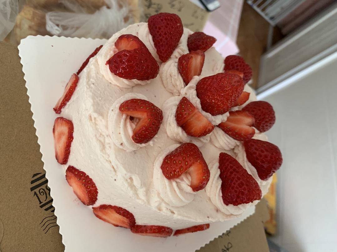 《Tinrry+》草莓奶油蛋糕（8寸配方）