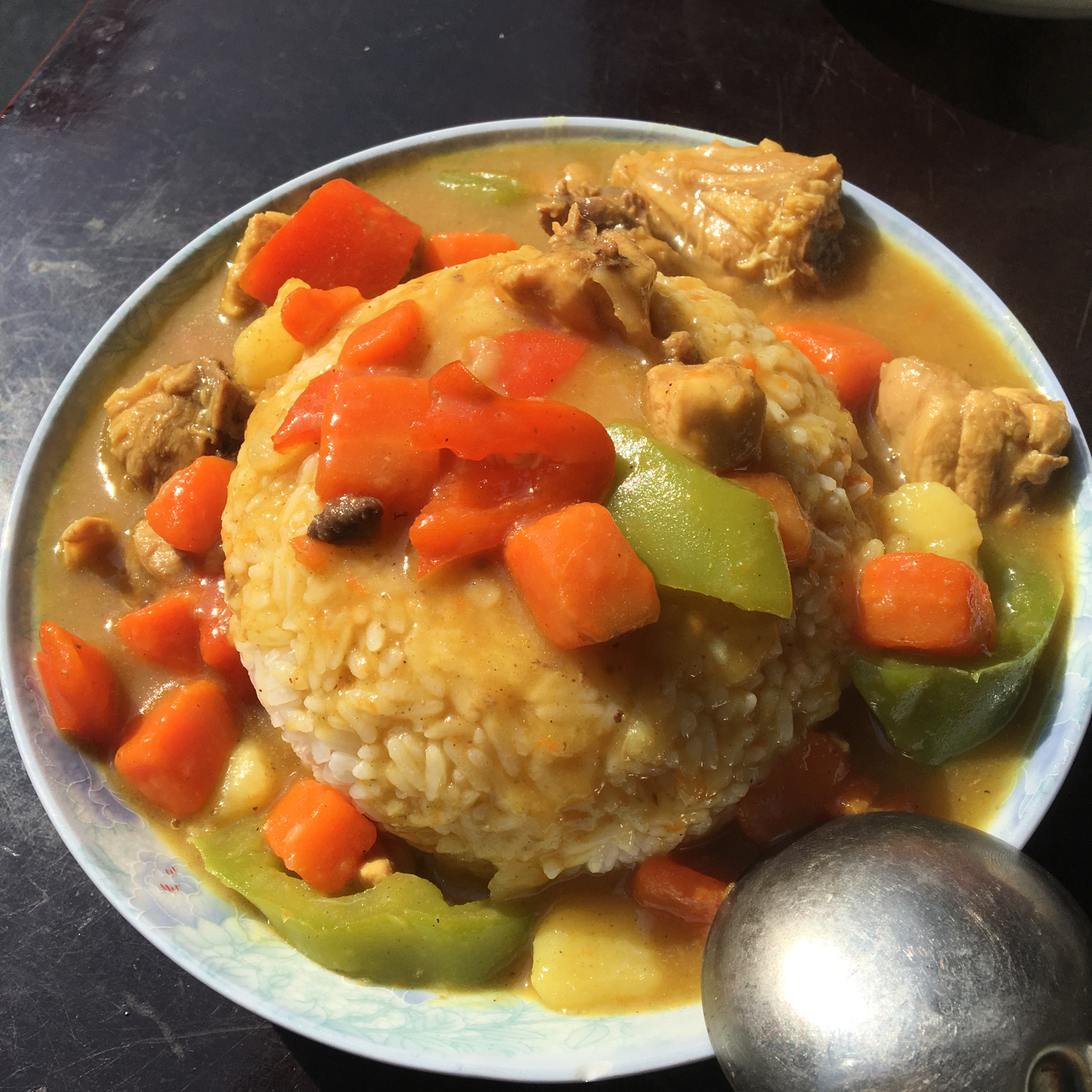 咖喱鸡饭