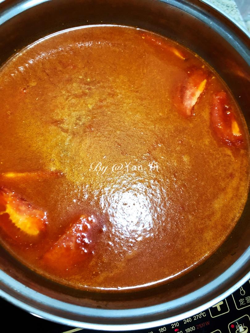 厨师长教你：“番茄酱火锅汤底”的正宗做法，烧汤、火锅样样都行