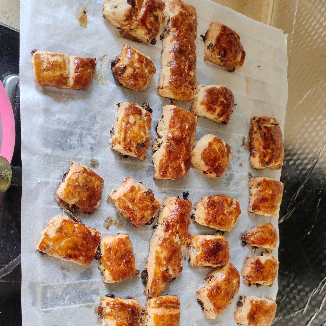 消耗淡奶油的司康