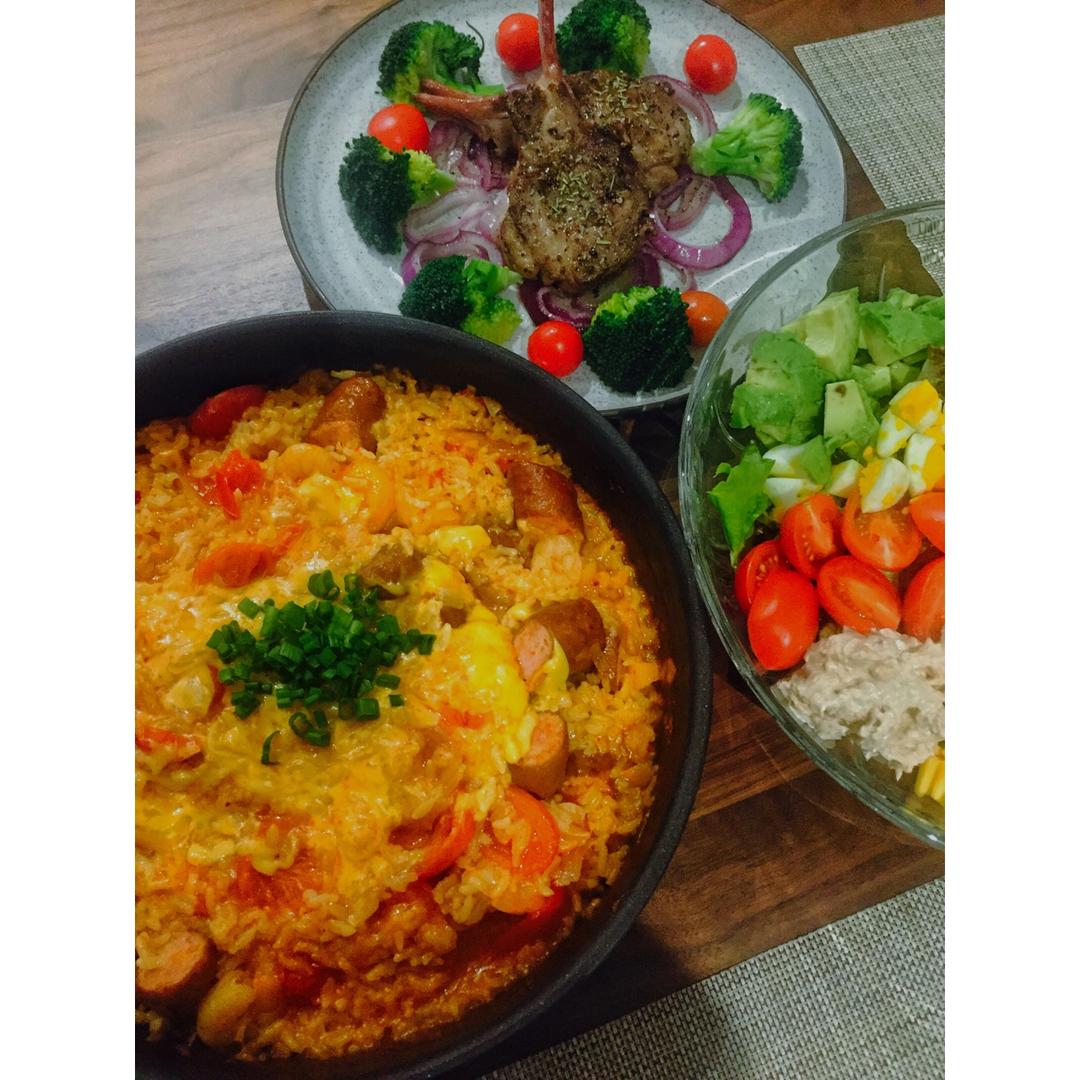 【终极烹饪课程】 辣香肠炖饭