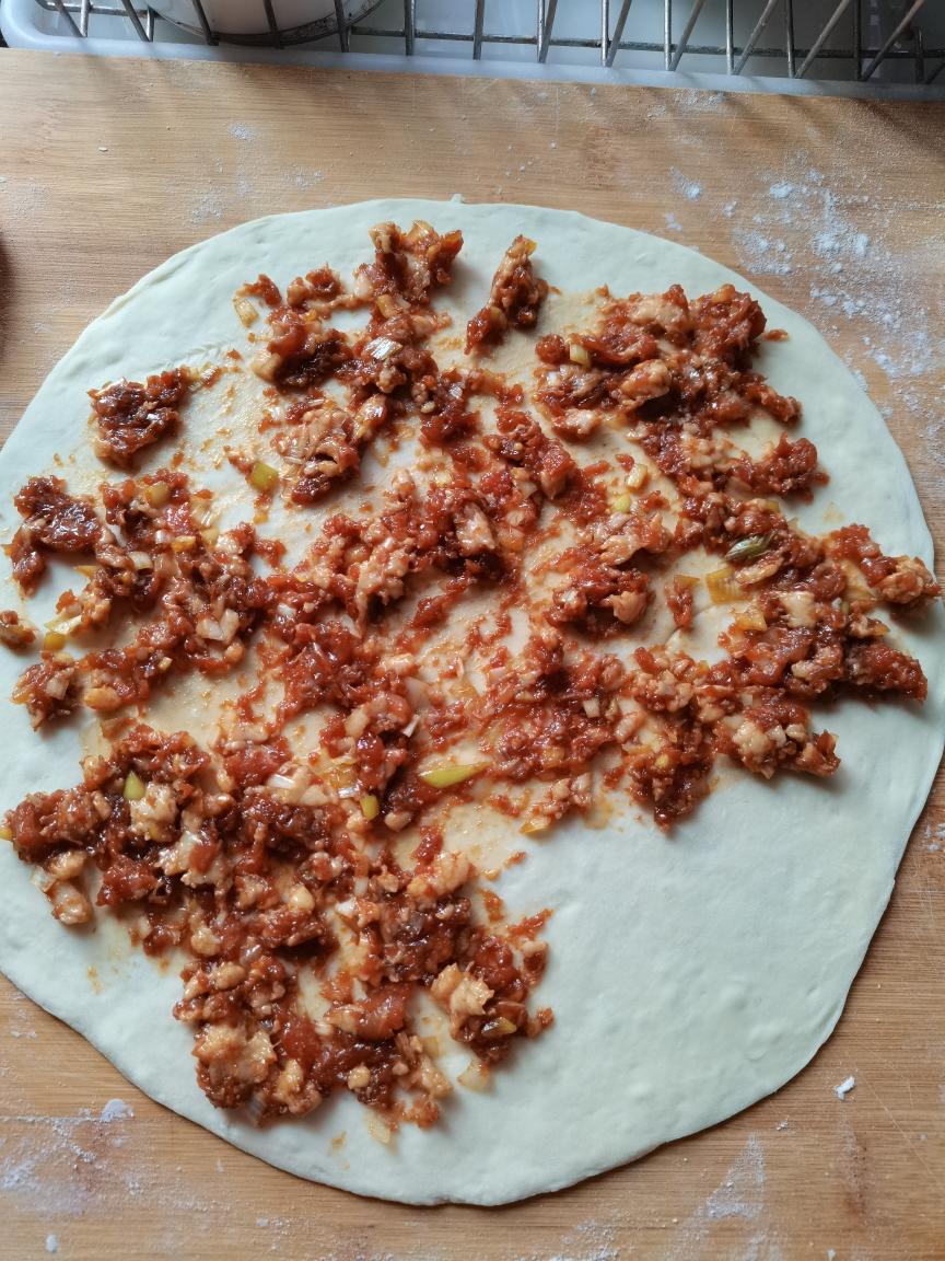 家常肉饼这样做，香到掉眉毛！