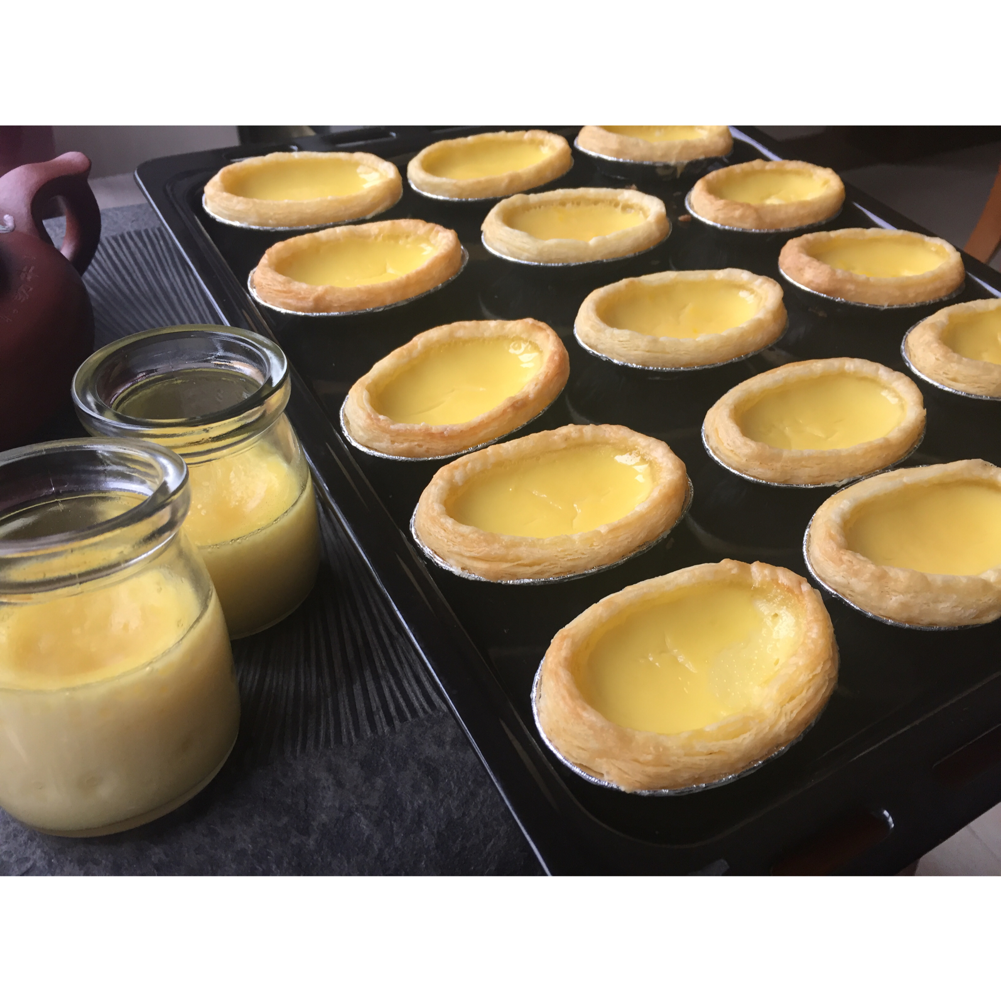 港式蛋挞，非常漂亮