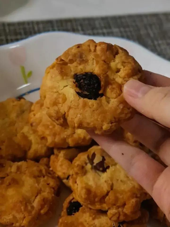 神仙配方📝最好吃的葡萄干燕麦曲奇，没有之一