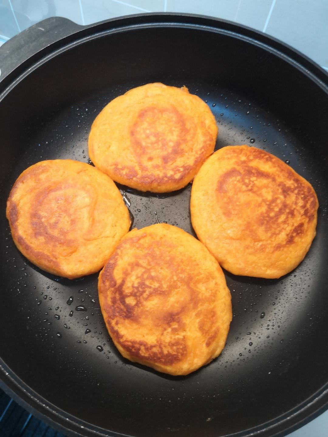 发面红薯饼