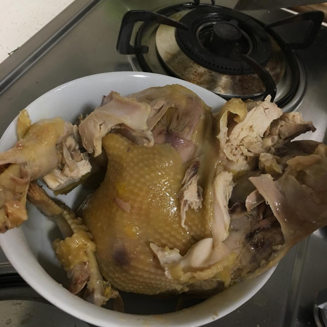 电饭煲版盐焗鸡