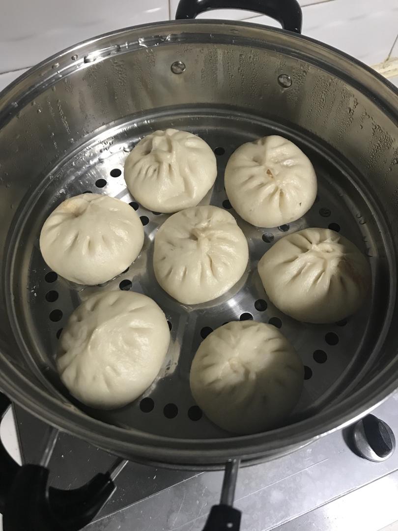 节省一半时间的大包子（另付翠绿菜包子，肉包子，腹黑包子食谱）
