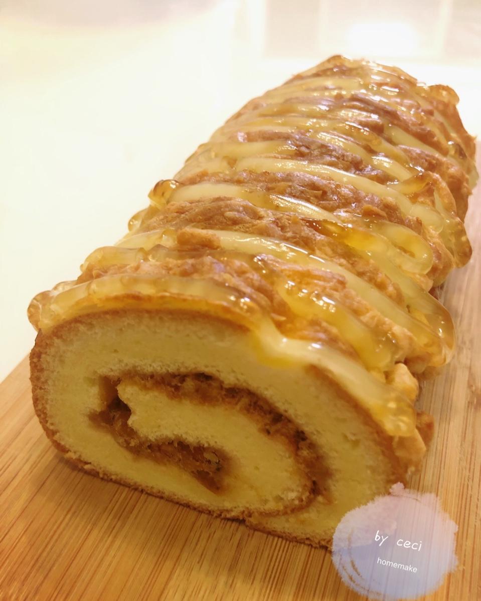 奶酪沙拉肉松蛋糕卷（奶酪与蛋糕的邂逅）