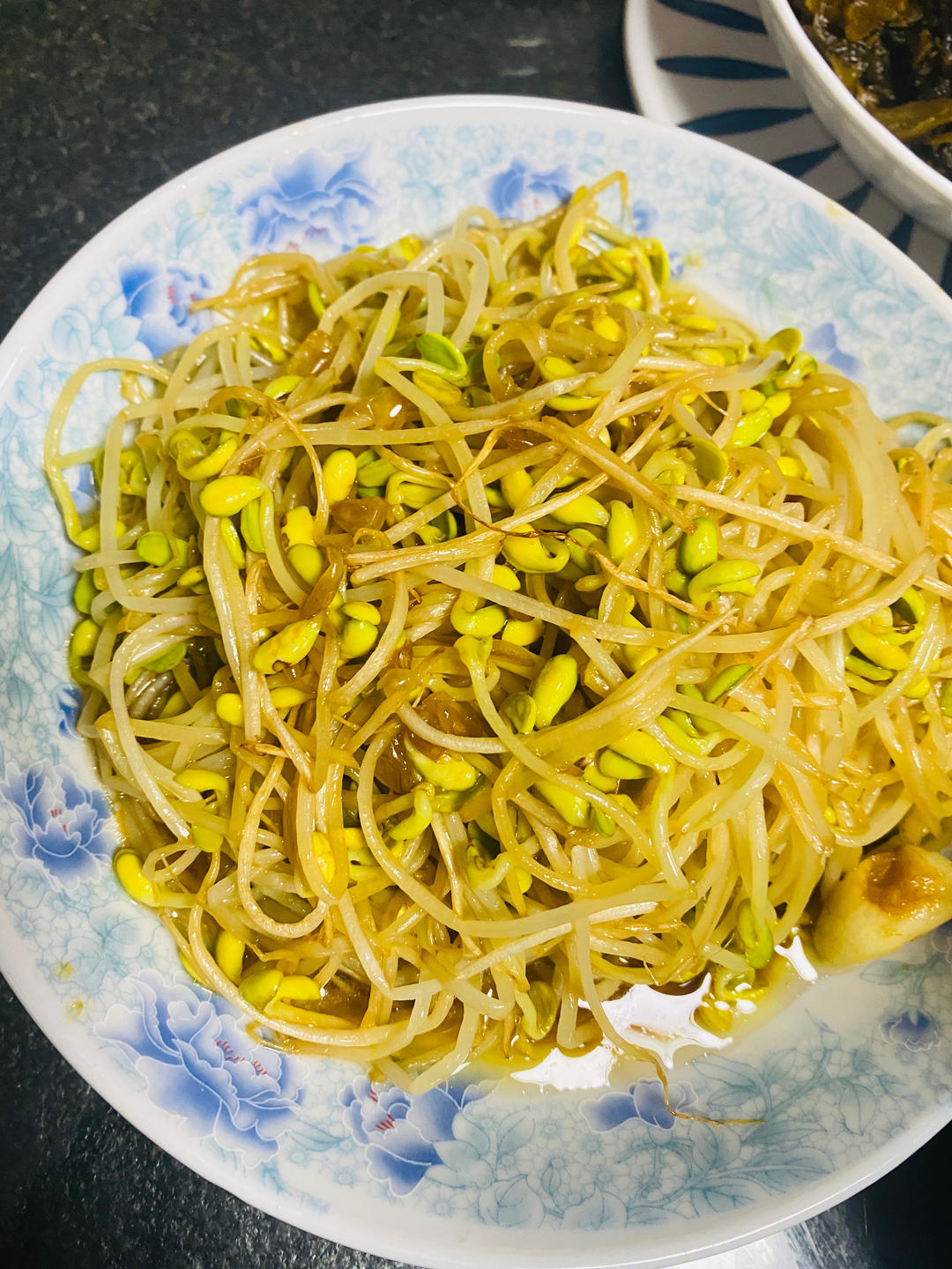 素炒豆芽