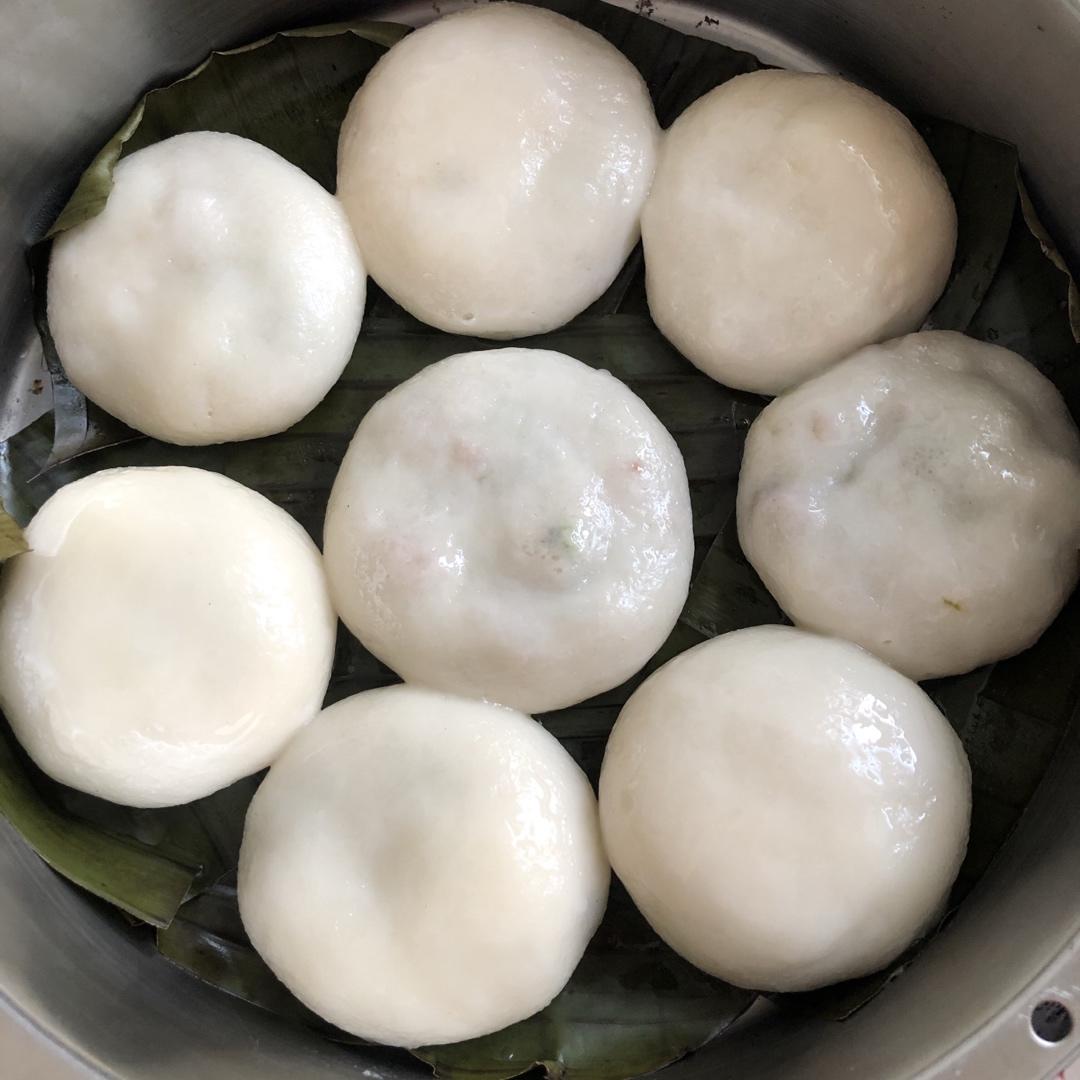 咸糍粑（咸汤圆）家乡美食
