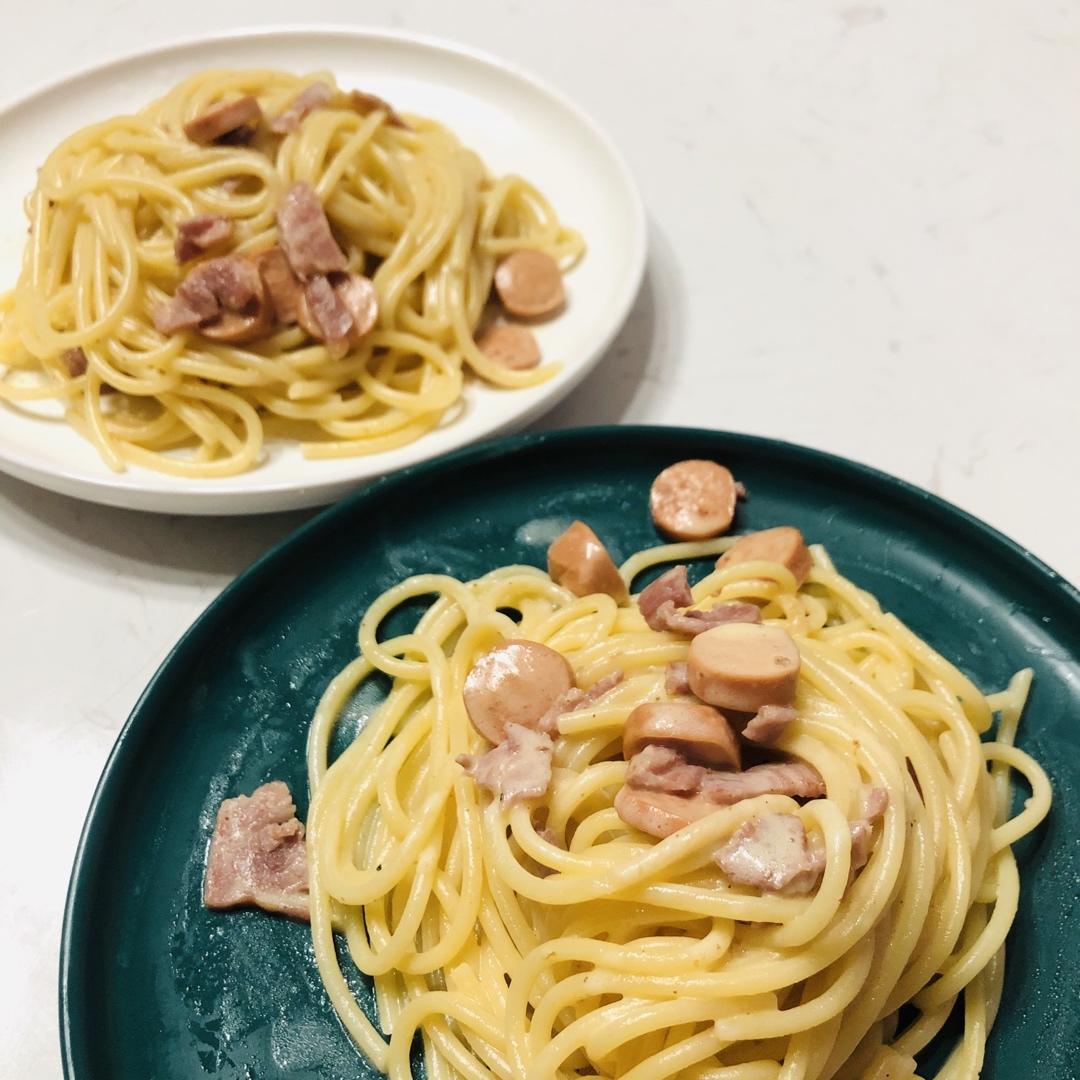 奶油培根意大利面 - Creamy Beacon Linguine