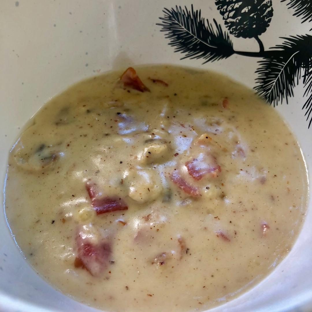 奶油蘑菇汤（完美比例版）