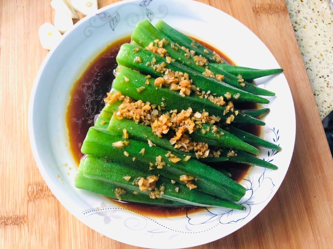 蒜蓉秋葵
