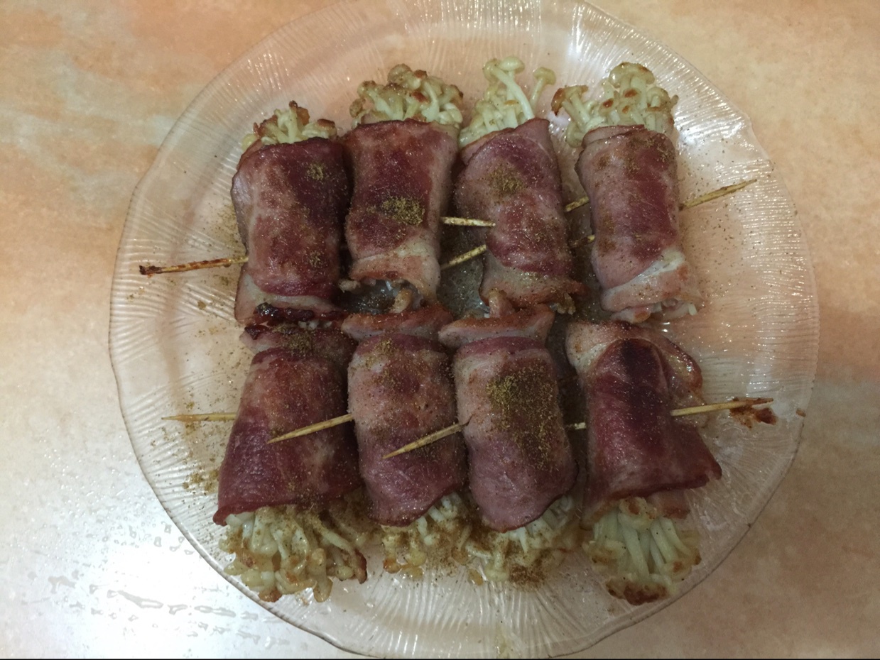 香烤培根金针菇