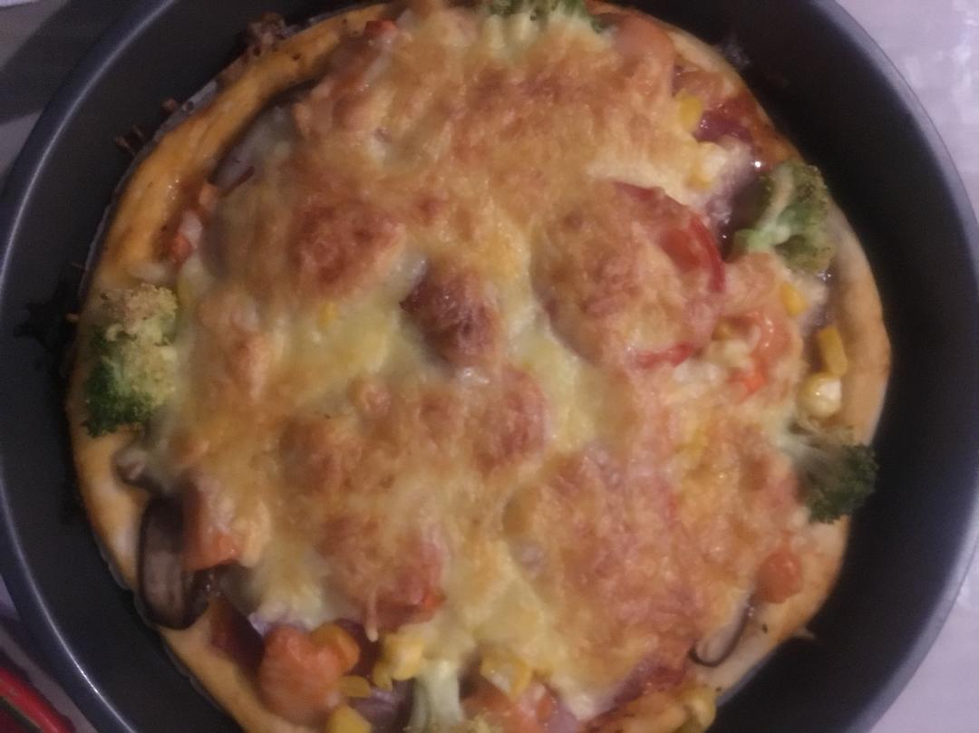 八寸披萨饼皮（四个）制作