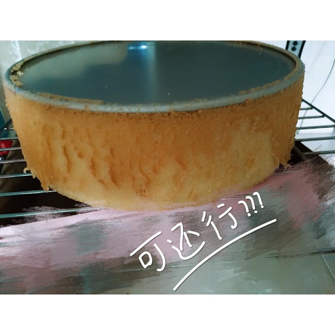 步骤最全面的戚风蛋糕（八寸）做法，成功率高！