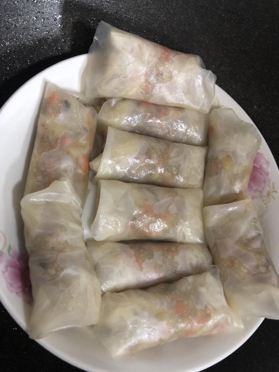 春卷（饺子皮版）