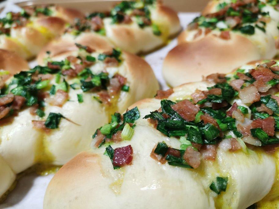 牛油香葱软面包 可以一天三顿都吃它！