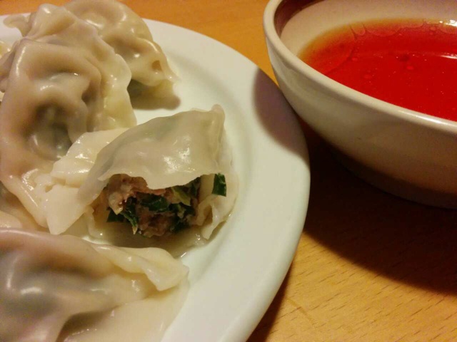 韭菜猪肉饺子