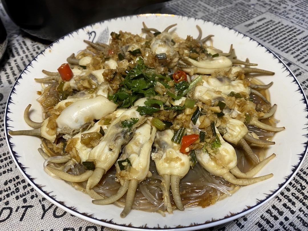 粉丝蒸蛏子