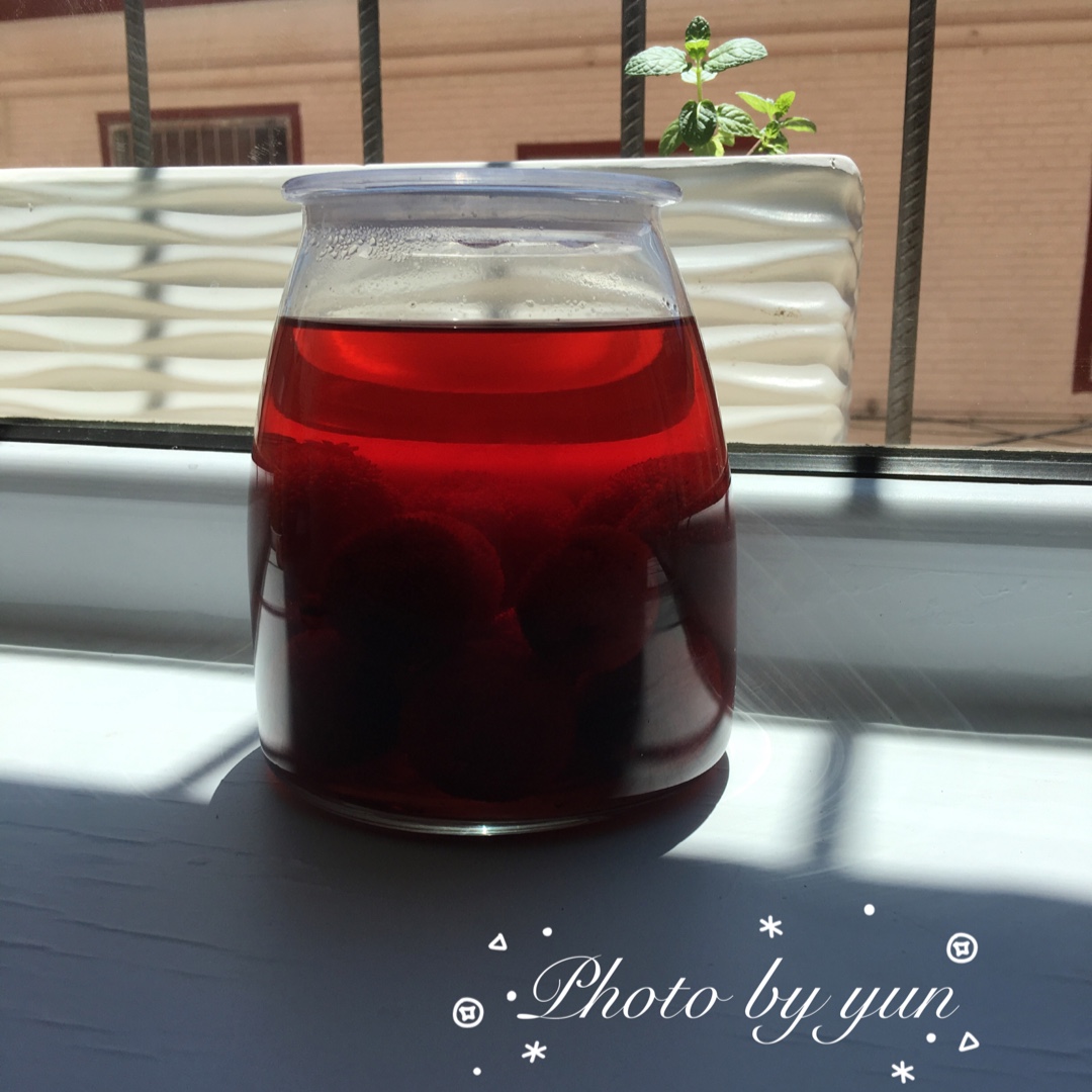 酸酸甜甜杨梅汁