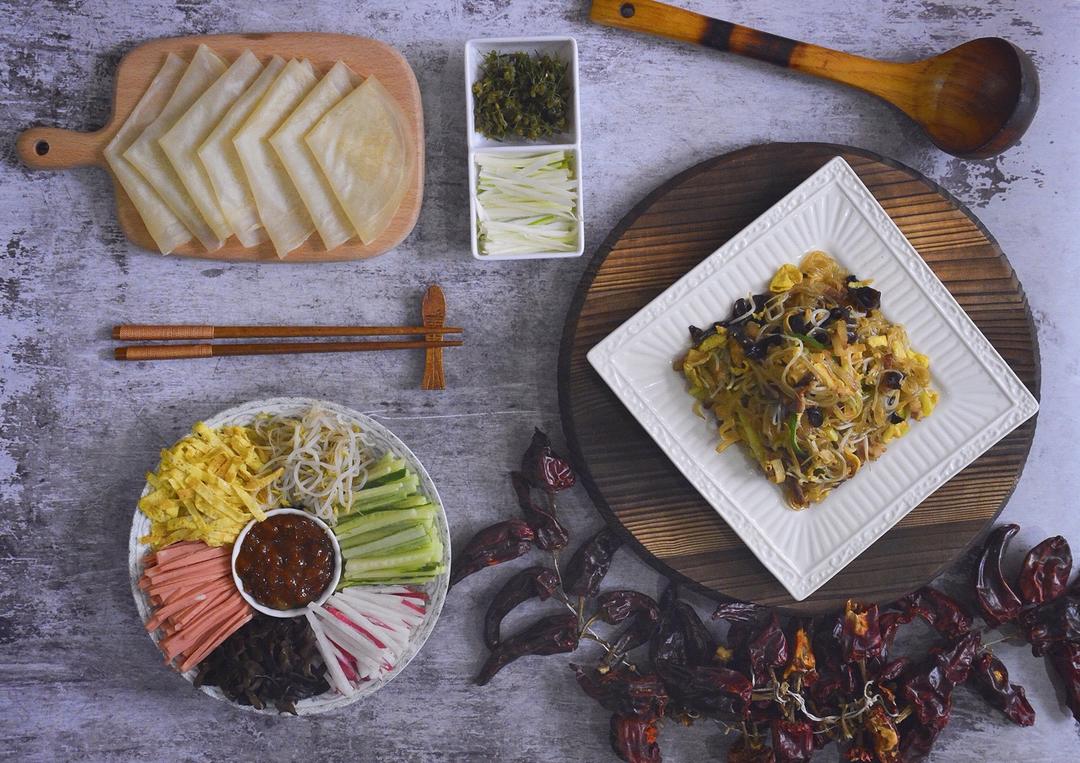 开春季「春饼」spring pancake