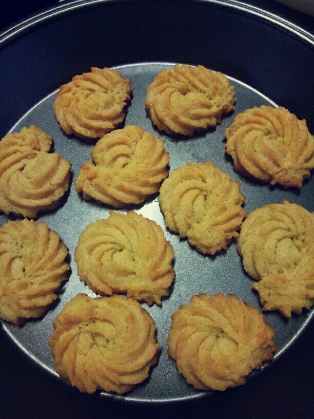 没有黄油也同样做出香酥不腻，花纹立体清晰的曲奇