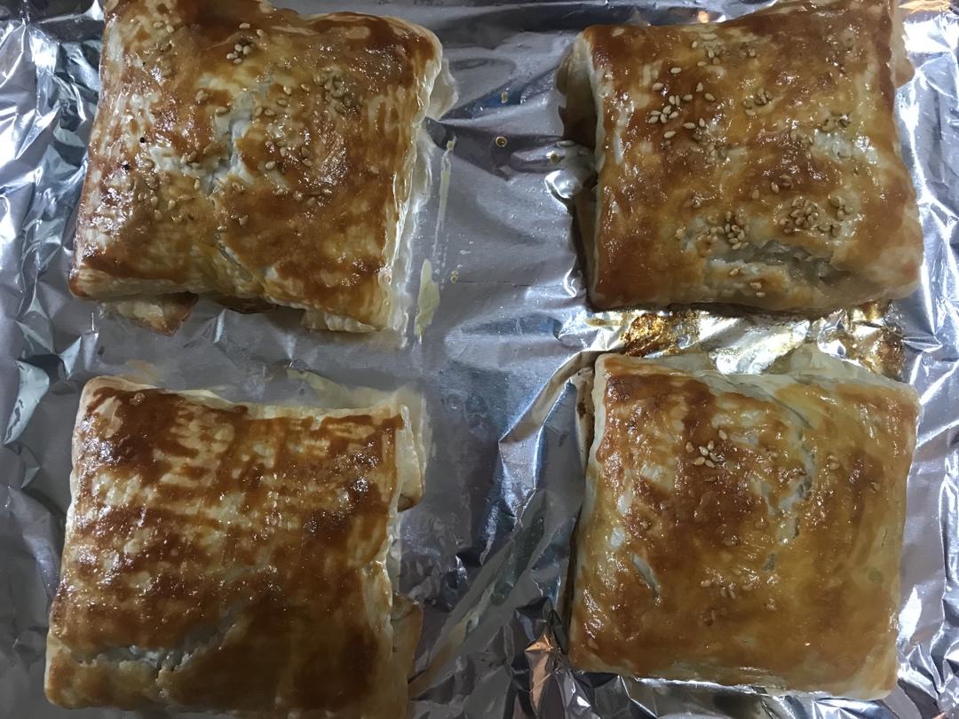 手抓饼版猪肉馅饼（空气炸锅）