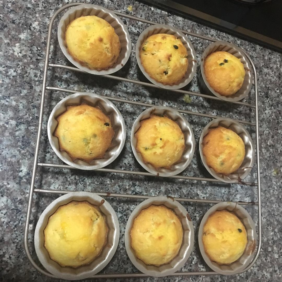 轻盈百香果磅蛋糕