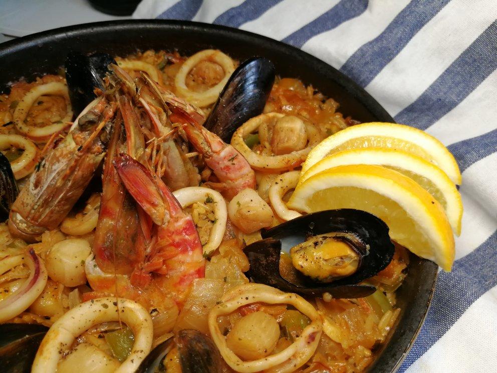 【曼食慢语】Seafood Paella 西班牙海鲜饭