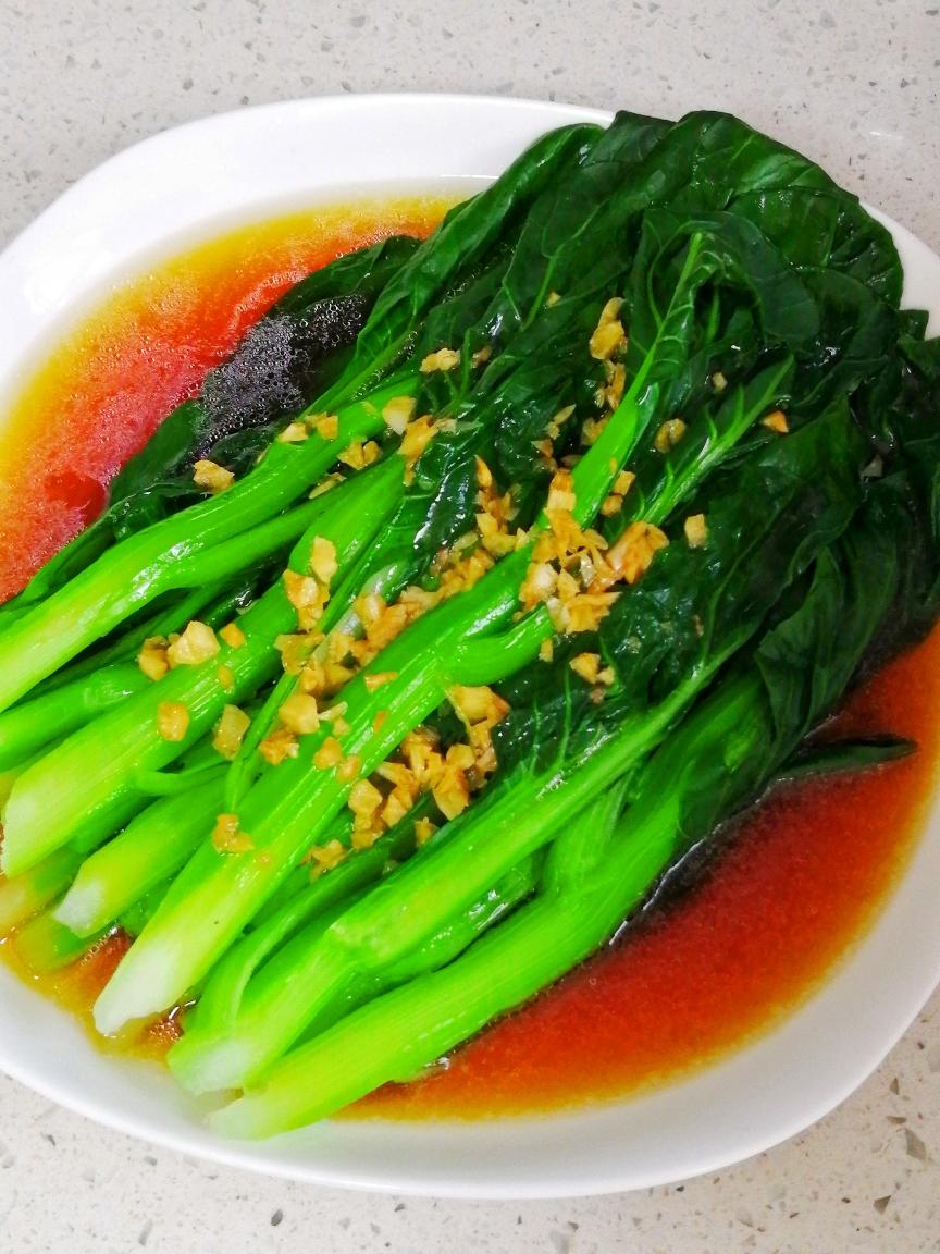 白灼菜心
