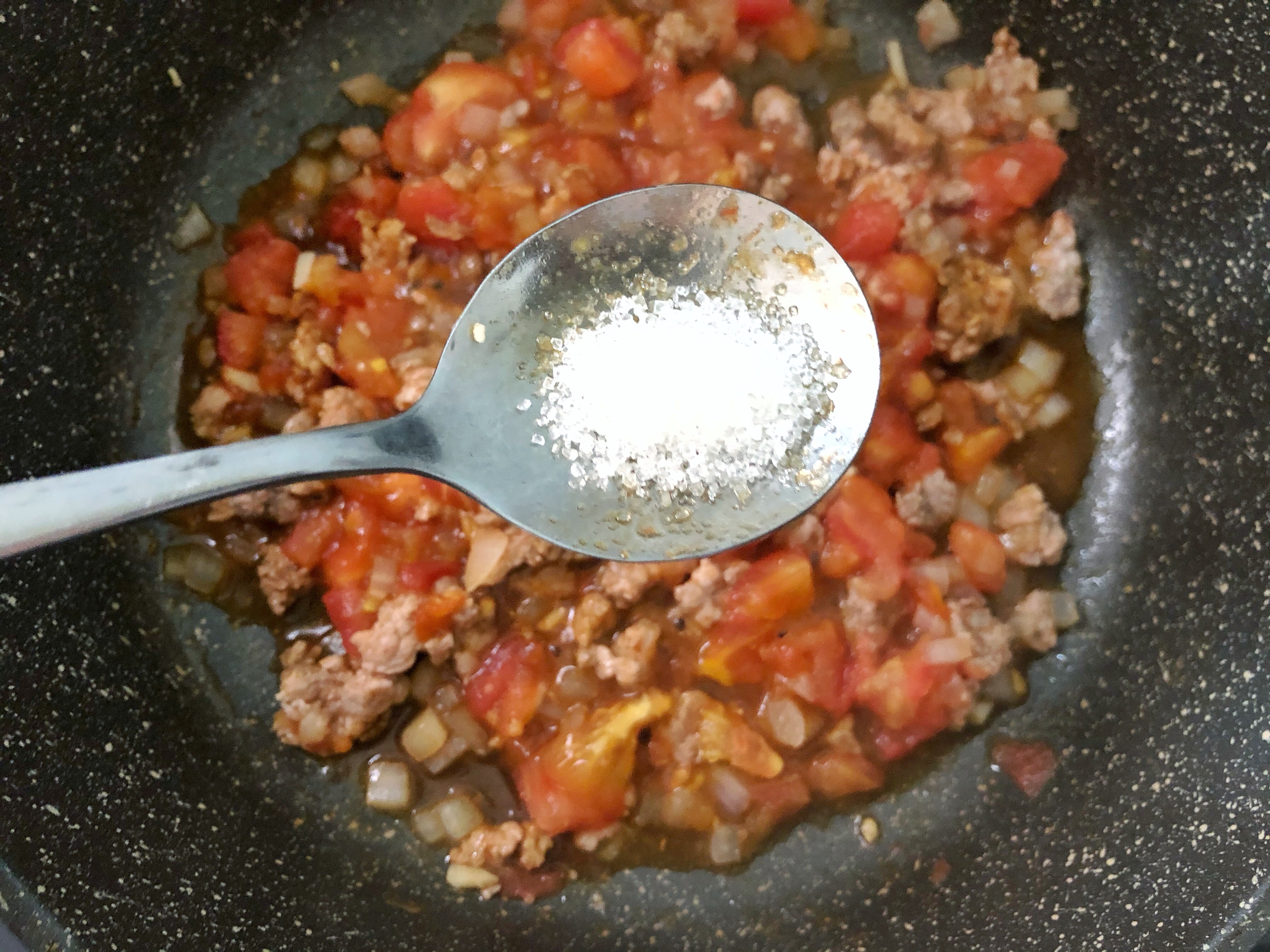 简单又好吃的番茄肉酱意面👉秒杀西餐厅的做法 步骤9