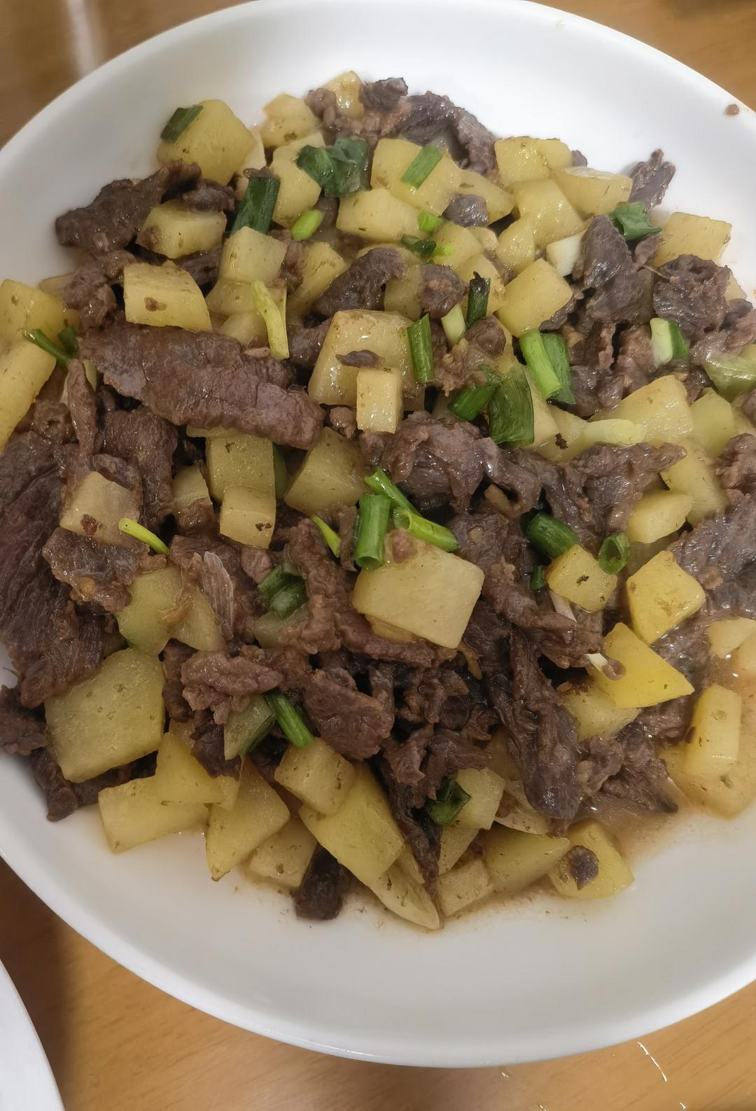 土豆炒牛肉