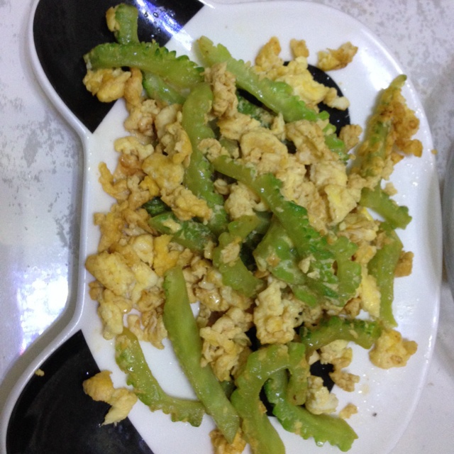 苦瓜炒蛋