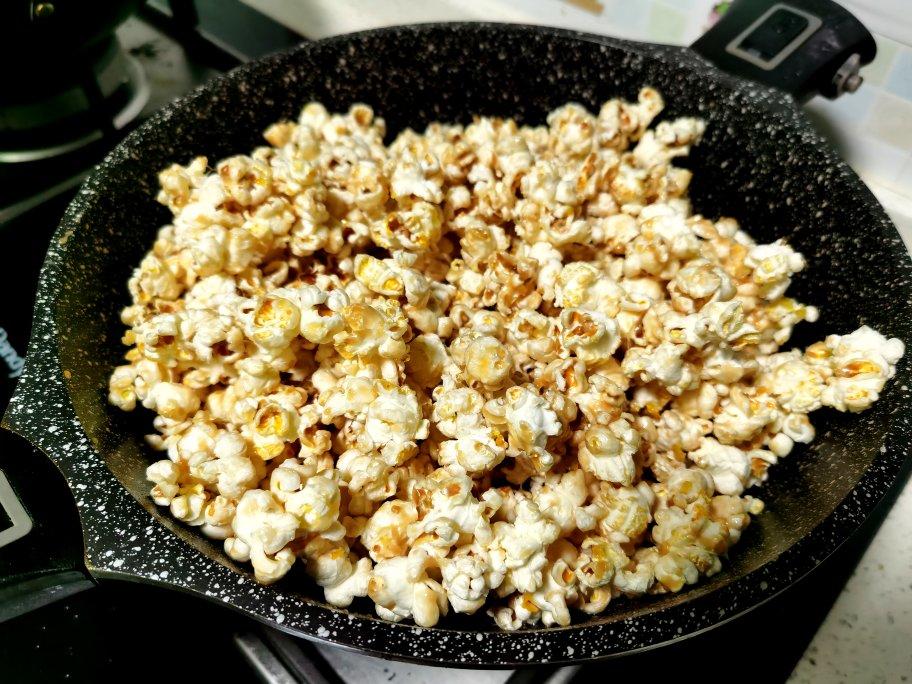 一招搞定小朋友的黄油焦糖爆米花，简单又好吃