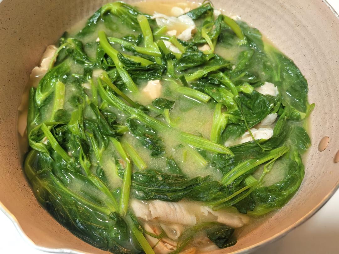 一口春天：上汤豌豆尖