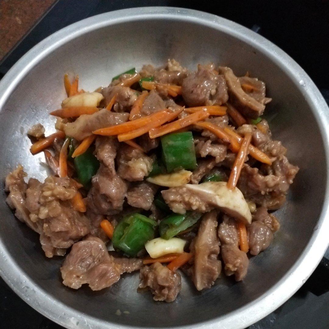 香炒猪面肉