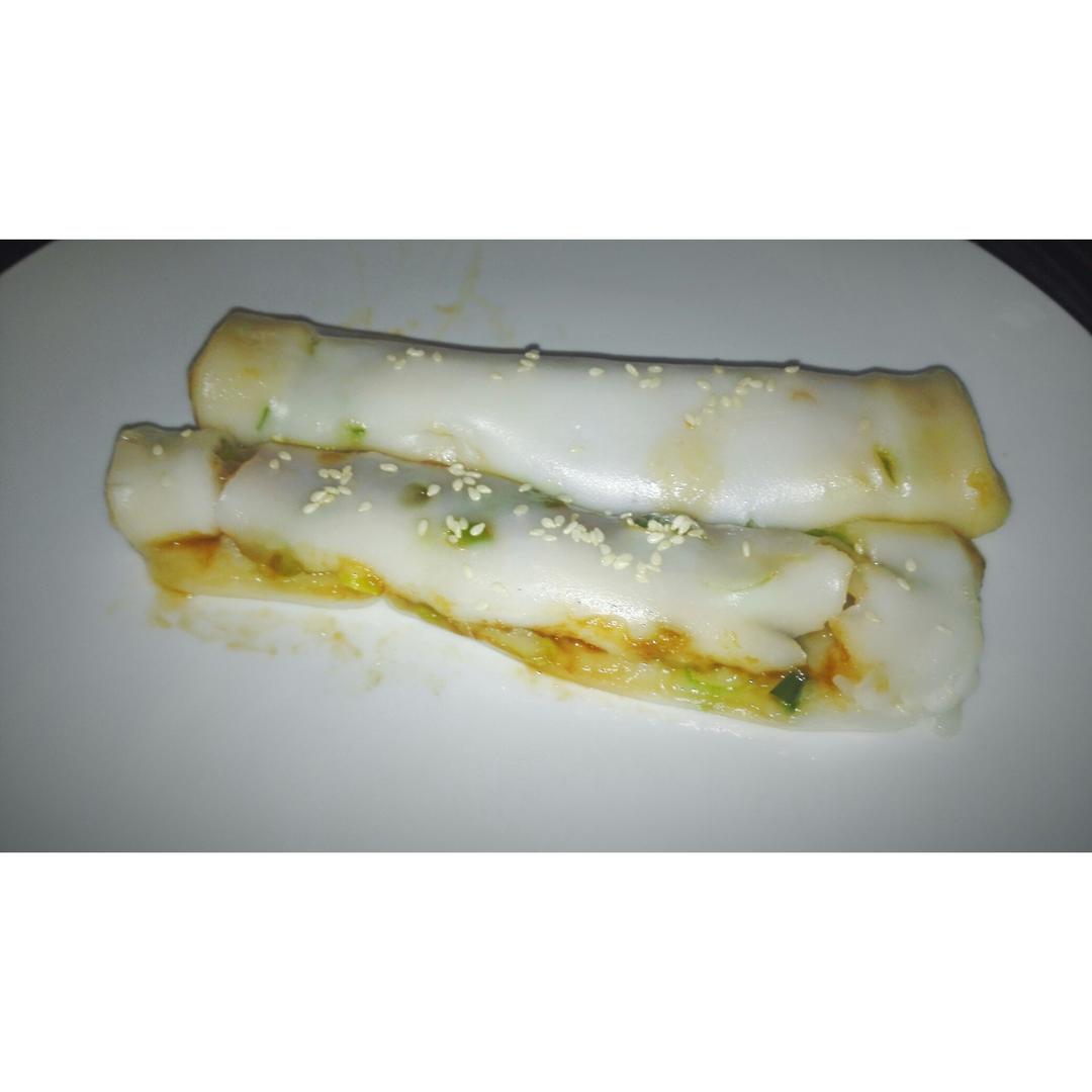 洋流不孤寂做的微波炉叮肠粉