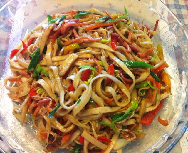蔬菜炒面