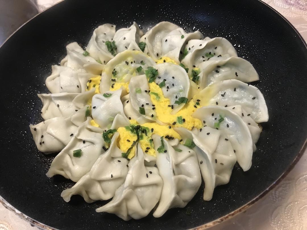 懒人快手抱蛋煎饺