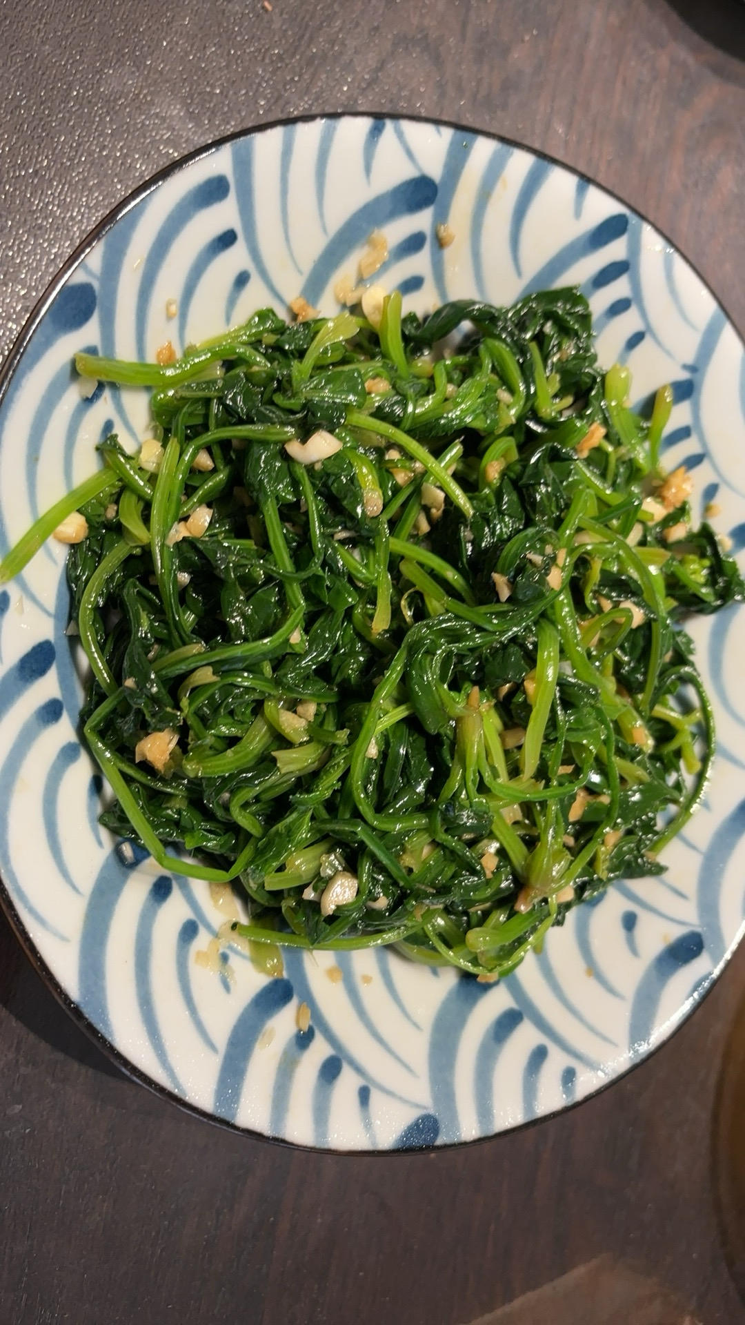 凉拌菠菜(家传秘方)