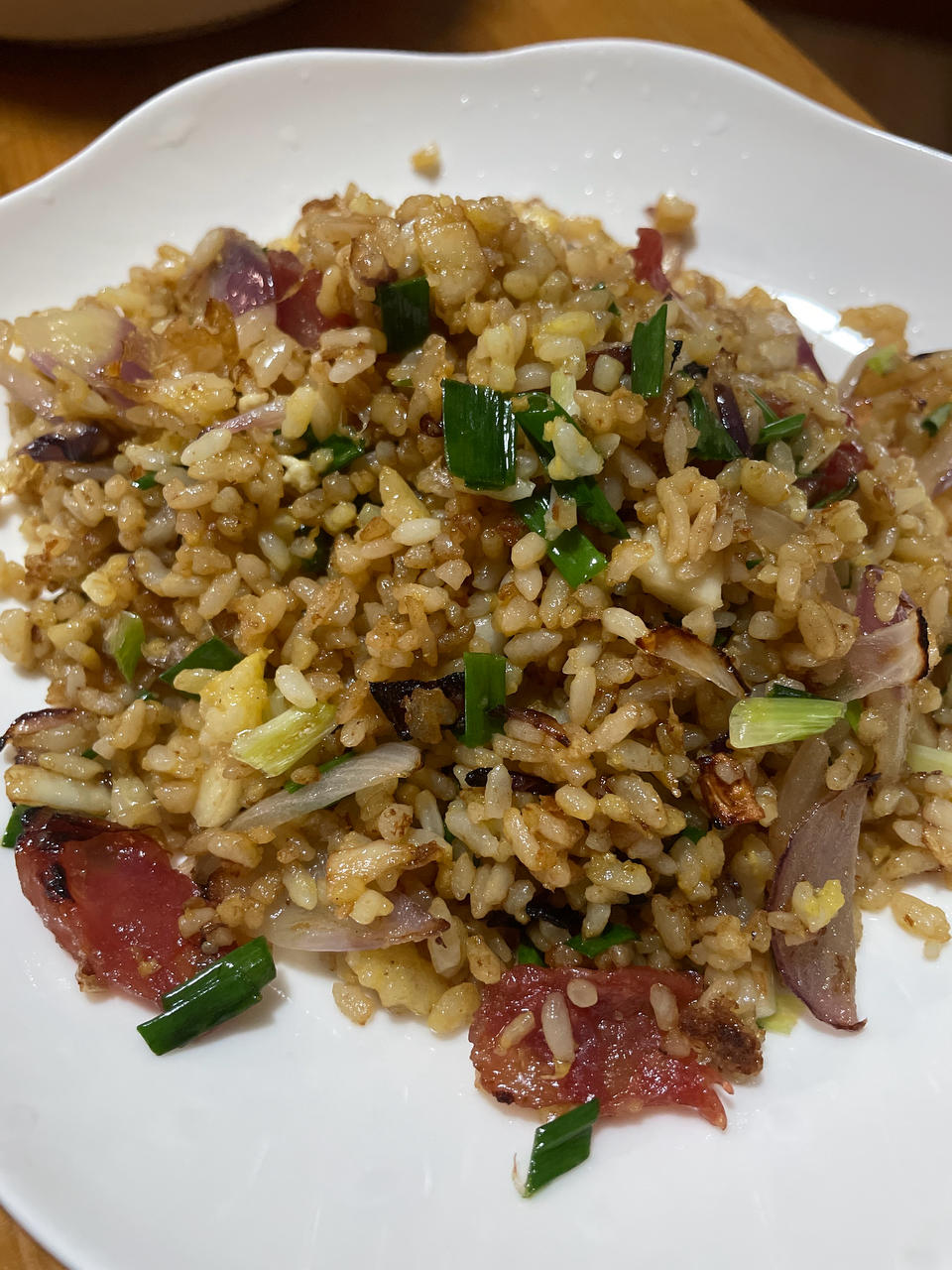 香肠炒饭
